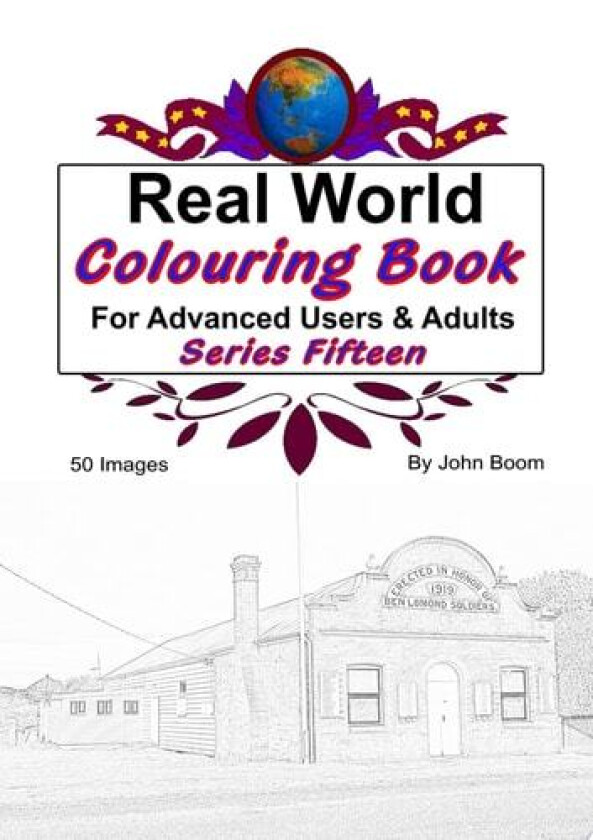 Real World Colouring Books Series 15 av John Boom (Paperback)