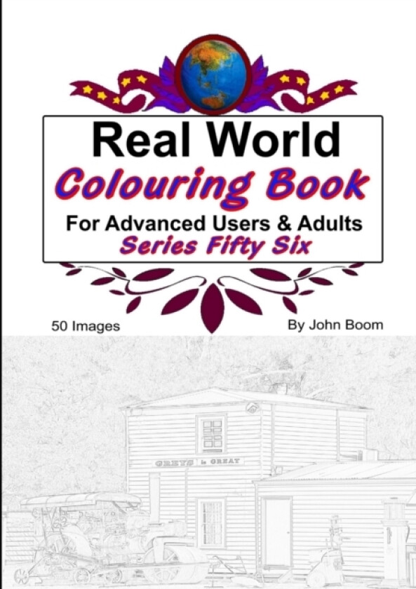 Real World Colouring Books Series 56 av John Boom (Paperback)