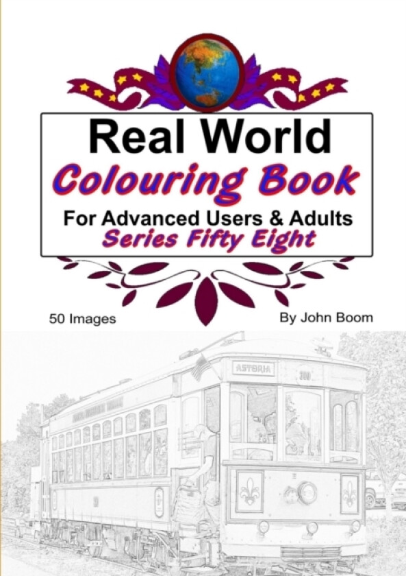Real World Colouring Books Series 58 av John Boom (Paperback)