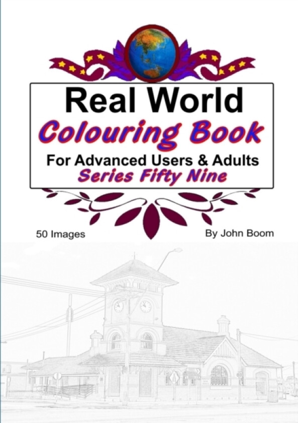Real World Colouring Books Series 59 av John Boom (Paperback)