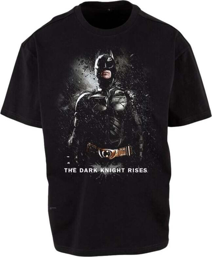 T-skjorte - Dark Knight Rises In the Rain - M til 3XL - Herrer - svart