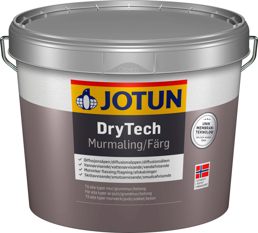 Bilde av DryTech Murmaling Hvit 3l