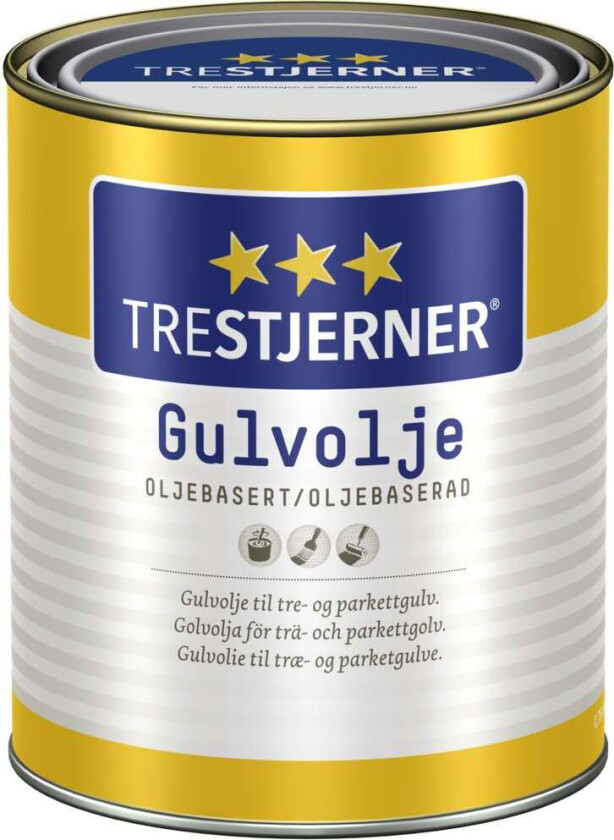 Bilde av Gulvolje Hvit 0.68l