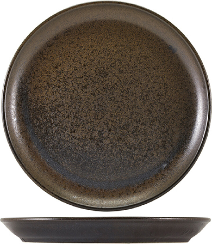Bilde av Cinder Sort Coupe Tallerken 30,5cm - Terra