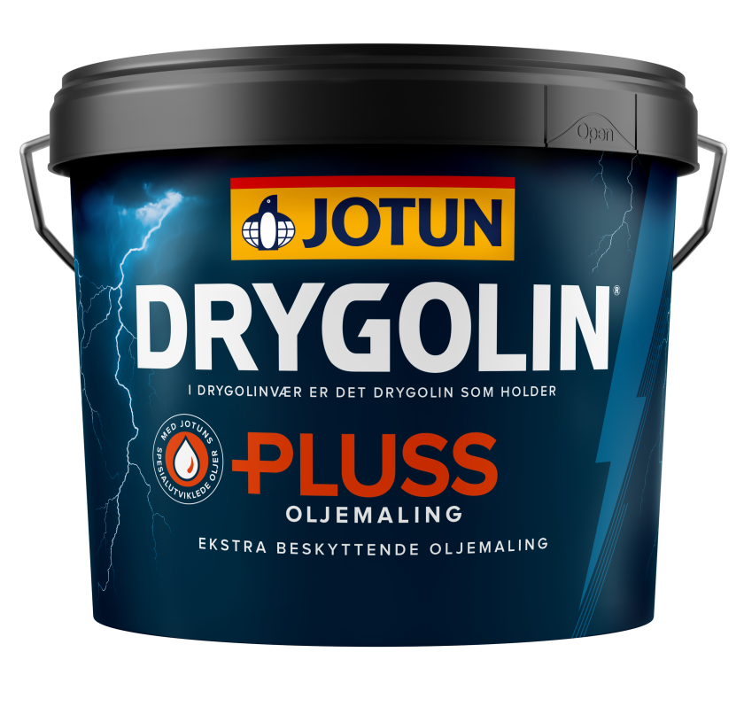 Drygolin Pluss Oljemaling Hvit 3l