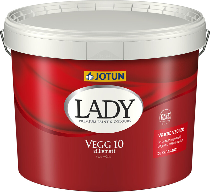 Lady Vegg 10 Hvit-Base 9 L