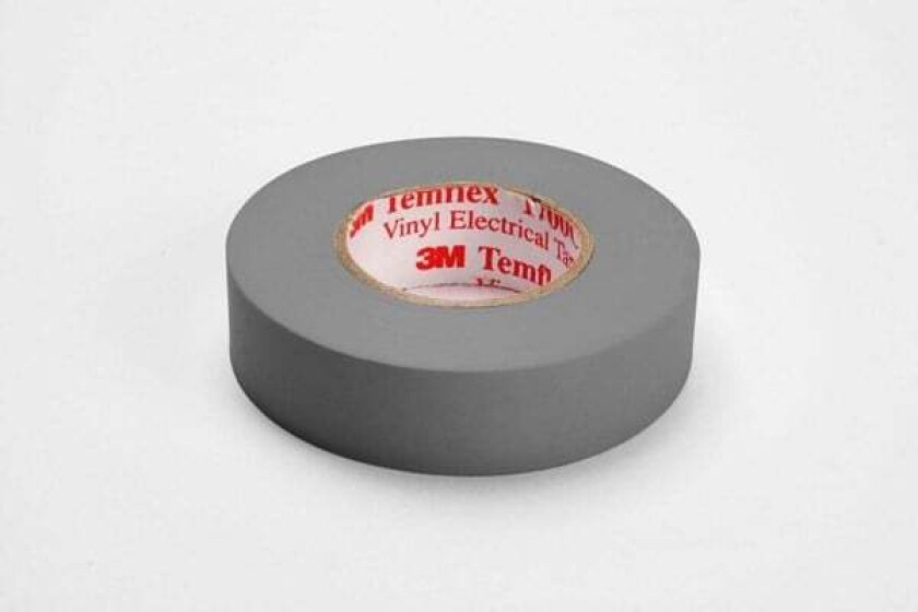 TM temflexTM 1500 vinyl electrical tape grey 15mm x 10m