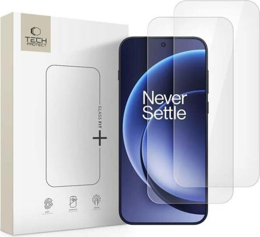 Glass Fit+ 2-pack Tempered Glass for OnePlus 15