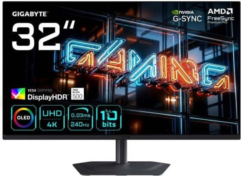 MO32U24 - 3840x2160 (UHD) - 240Hz - QD-OLED