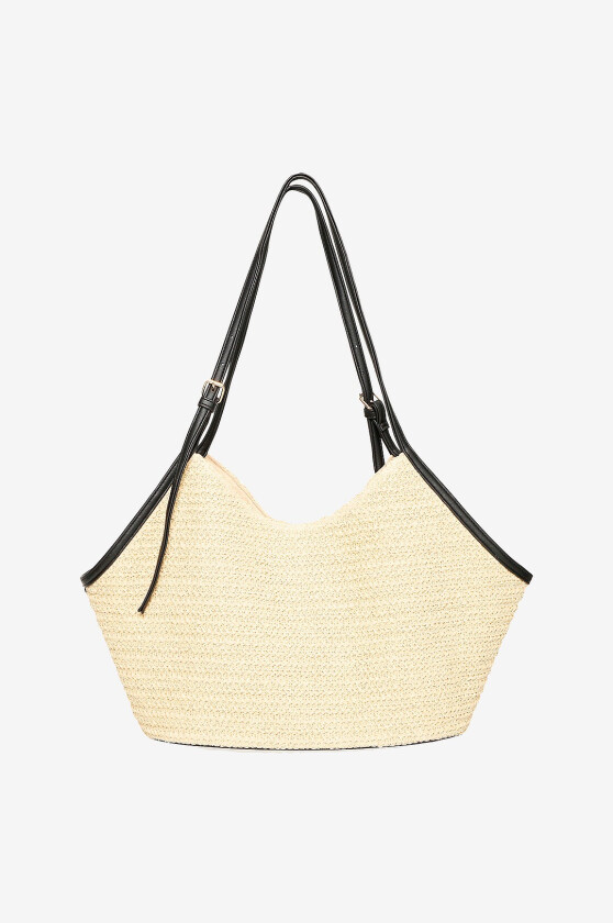 Stråveske Ianilla BA - Hvit