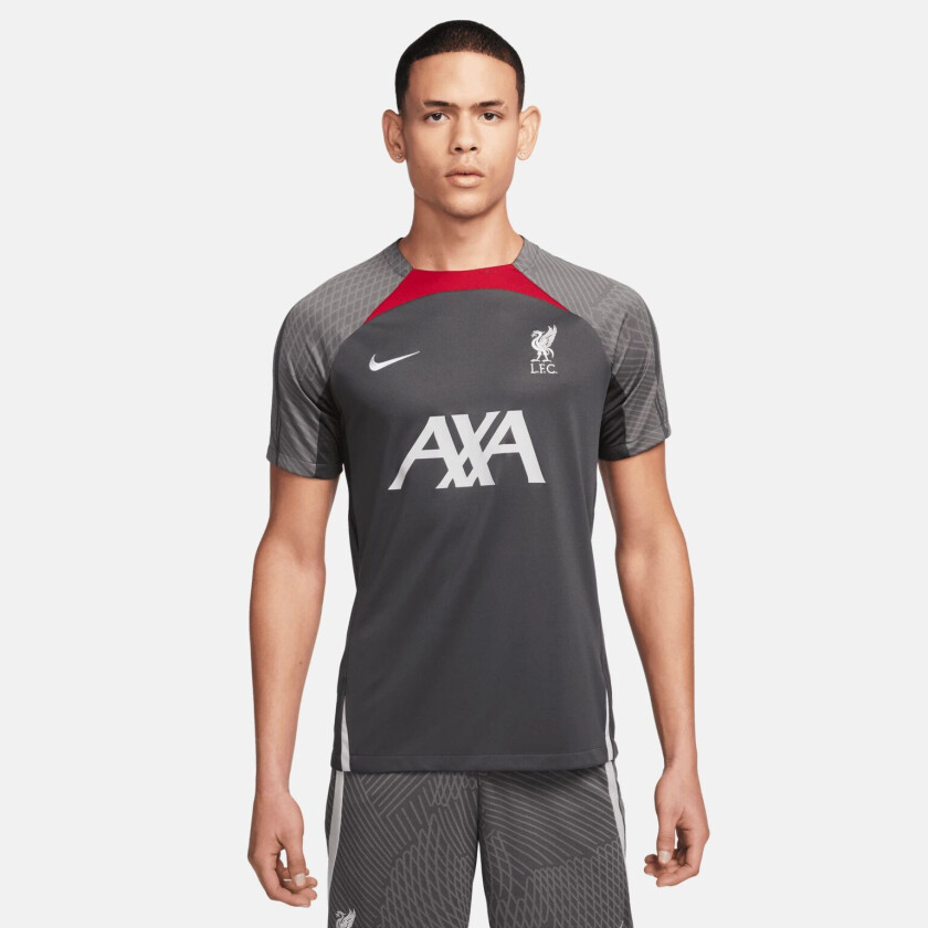 Bilde av Liverpool FC Dri-FIT Strike Short Sleeve Top, treningstrøye, herre ANTHRACITE/ANTHRACIT