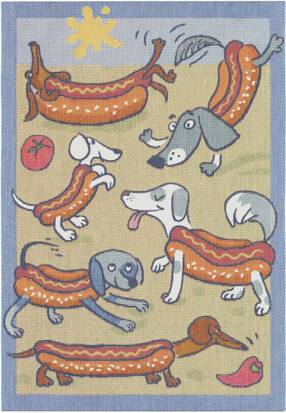 Hot Dog handduk 35 Ã 50 cm