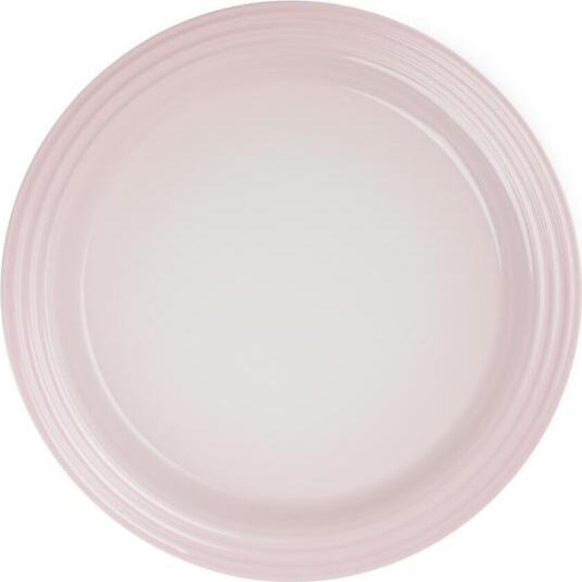 Signature tallerken 27 cm shell pink