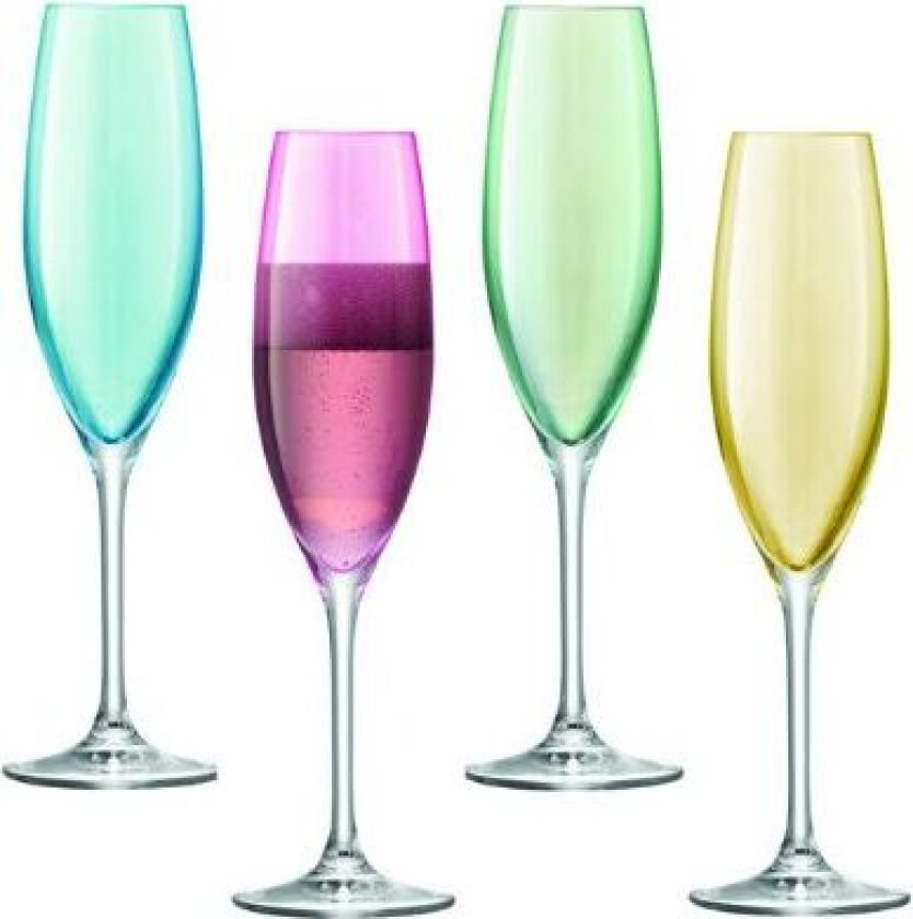 Champagneglass Pastel Prikket Lsa 225ml