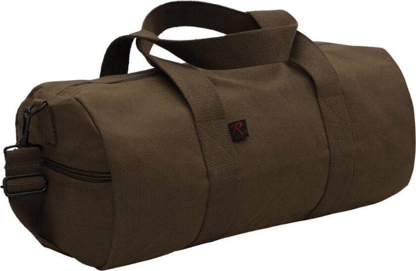 Canvas Duffel Bag Skulderveske 14L Svart