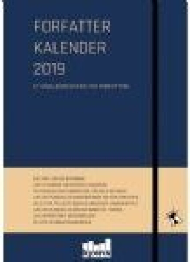 Forfatterkalender 2019 Alice Aagaard Språk: Dansk