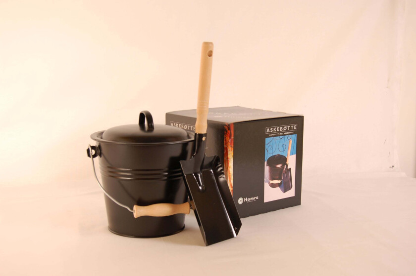 ASKEBØTTE 5 LITER MED ASKESPADE