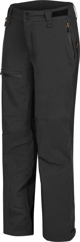 Storfosna 3l Shellpant Sidezip Wmn Jet Black L