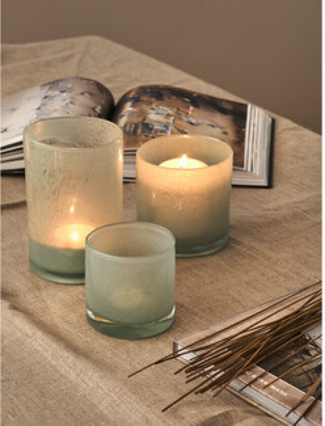 Melert Lykt/krukke/vase Nova