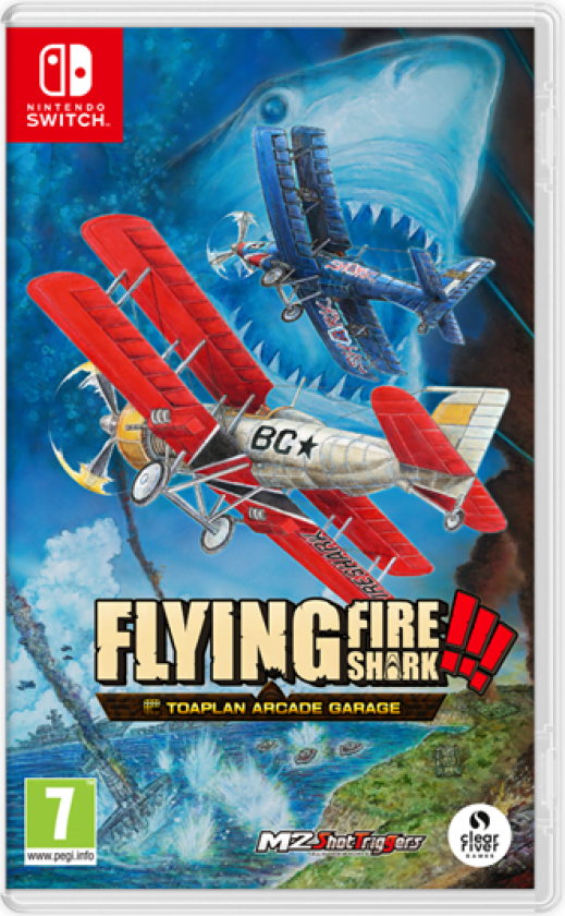 Toaplan Arcade Garage: Flying Fire Shark - Nintendo Switch - Shoot 'em up