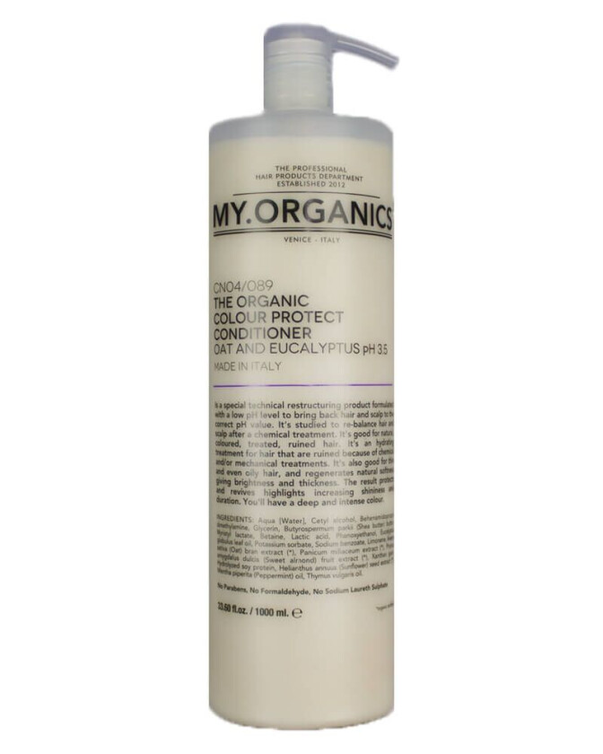 The Organic Color Protect Conditioner Oat  And Eucalyptus 1000 ml