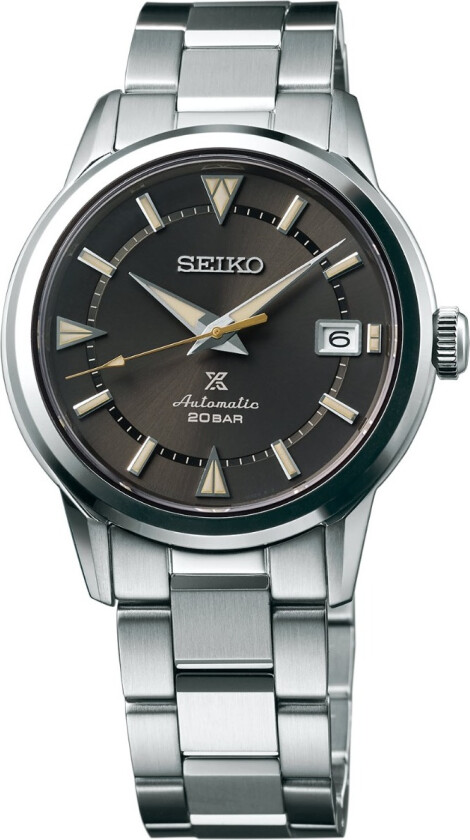 Prospex Alpinist 1959 Re-interpretation SPB243J1 - Automatisk - Sølv - Herreklokker - Rustfritt stål - ledd m/pin - Safir