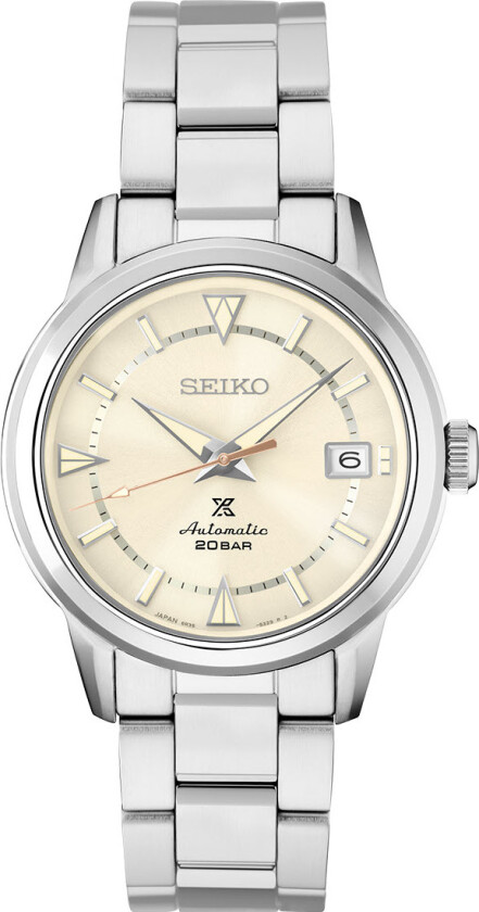 Seiko Prospex Alpinist 1959 Re-interpretation SPB241J1 - Automatisk - Sølv - Herreklokker - Rustfritt stål - ledd m/pin - Safir