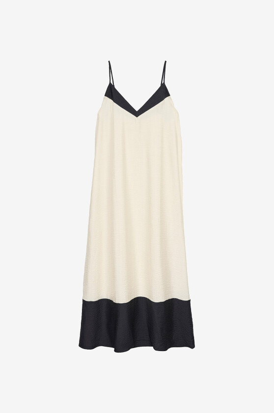 Maxikjole vmKenise Singlet - Beige