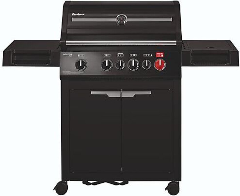 Gassgrill Boston Black 4 brennere