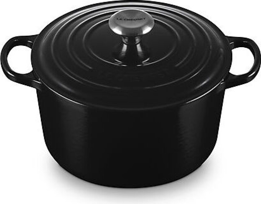 GRYTE RUND DYP 5L/24CM BLACK