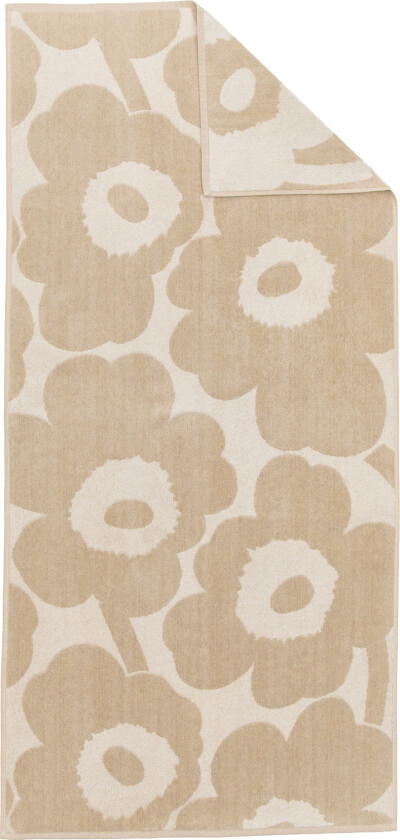 Unikko badhandduk 70x150 cm Off-White, Linen - Håndklær og badehåndklær - Maija Isola