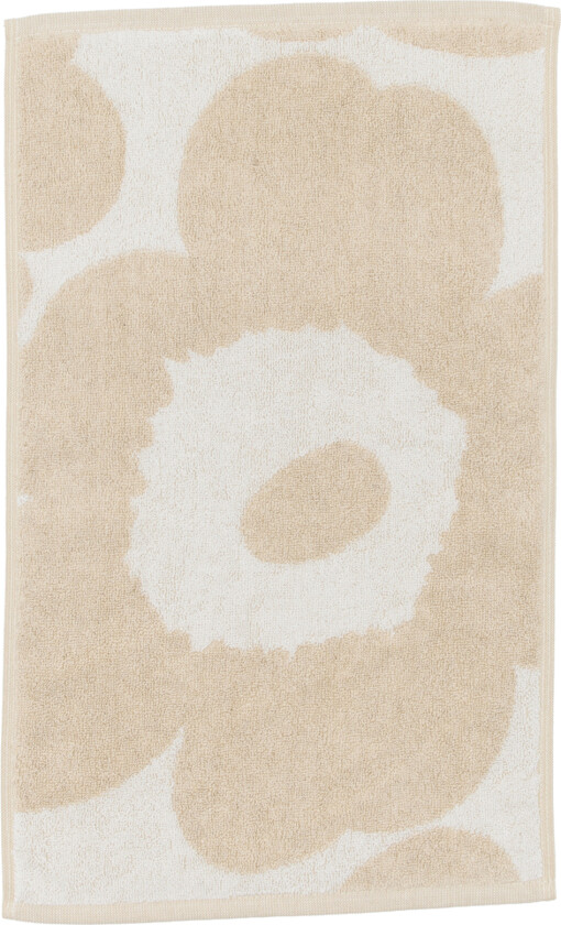 Unikko gästhandduk 30x50 cm Off-White, Linen - Håndklær og badehåndklær - Maija Isola