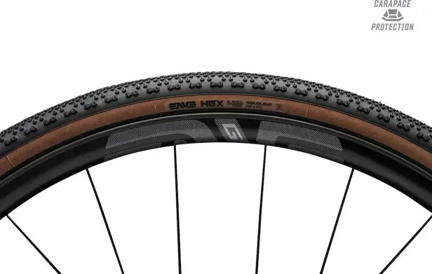 ENVE HEX TLR carapace foldedekk gravel 700x48mm tan
