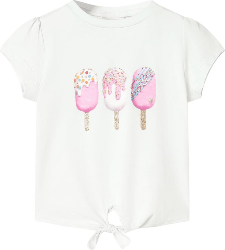 T-skjorte for barn ecru 128