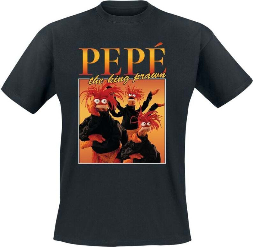 Disney T-skjorte - The King Prawn Homage - M til 3XL - Herrer - svart