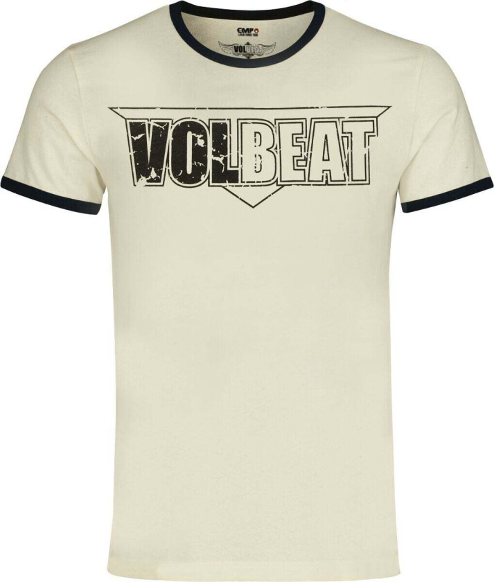 T-skjorte - Logo - Ringer Shirt - S til 5XL - Herrer - antikk hvit