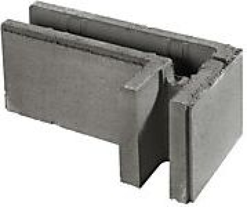 Forskalingsblokk 15 cm Hjørnestein