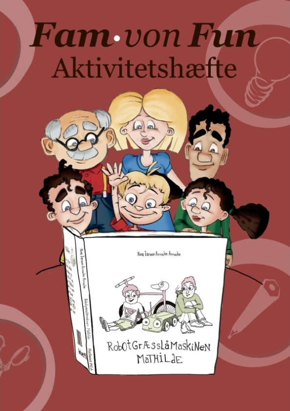 Fam. von Fun - aktivitetshefte til robotgressklipperen Mathilde | Språk: Dansk
