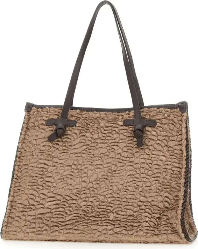 Dame, Vesker, Beige, ONE SIZE