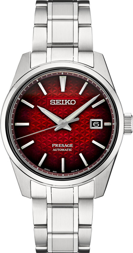 Seiko Presage Sharp Edge Series Limited Edition SPB227J1 - Automatisk - Sølv - Herreklokker - Rustfritt stål - ledd m/pin - Safir