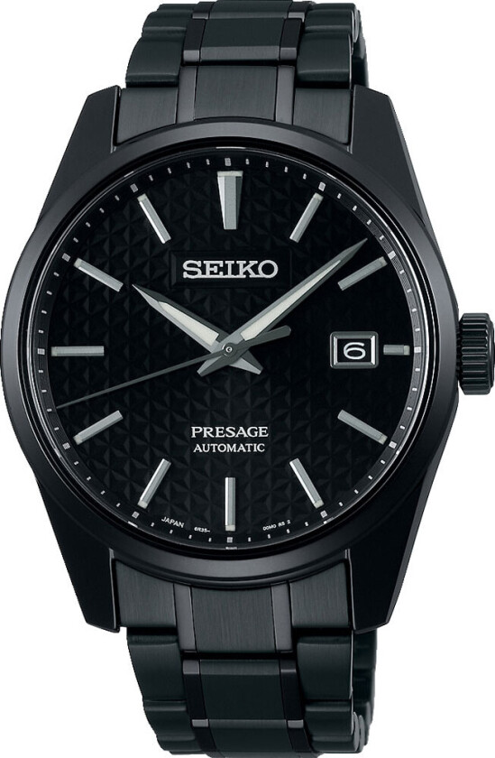 Seiko Presage Sharp Edge Series Limited Edition SPB229J1 - Automatisk - Sort - Herreklokker - Rustfritt stål - ledd m/pin - Safir
