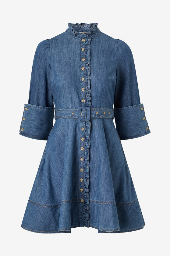Denimkjole Denim Mini Dress - Blå