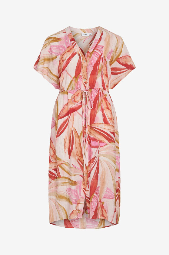 Kjole Vilimia Pri V-necks - Rosa