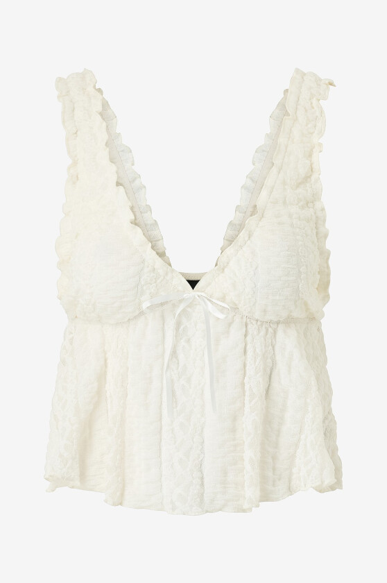 Topp Lace - Natur