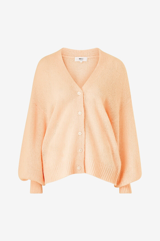 Kofte Chunky Knitted Cardigan - Orange
