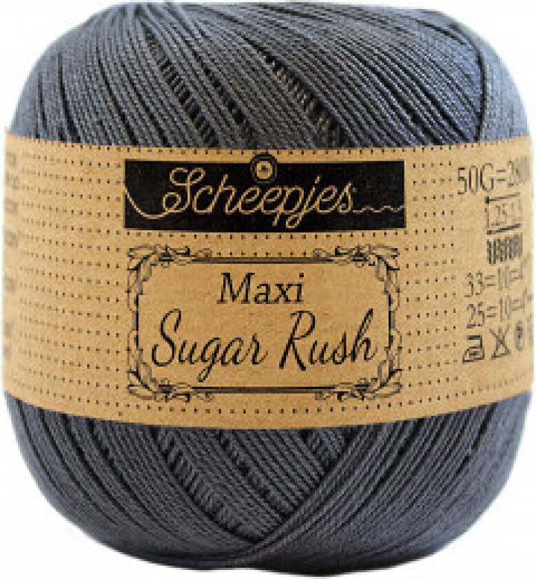Maxi Sugar Rush Garn Unicolor 393 Kull