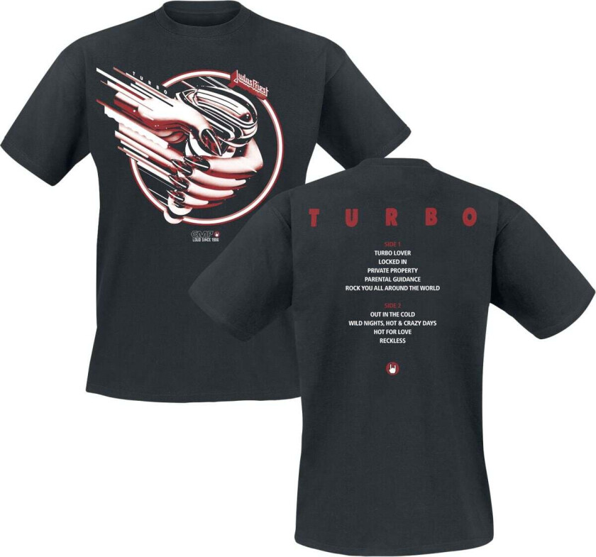 T-skjorte - Turbo - 40th Anniversary - S til 4XL - Herrer - svart