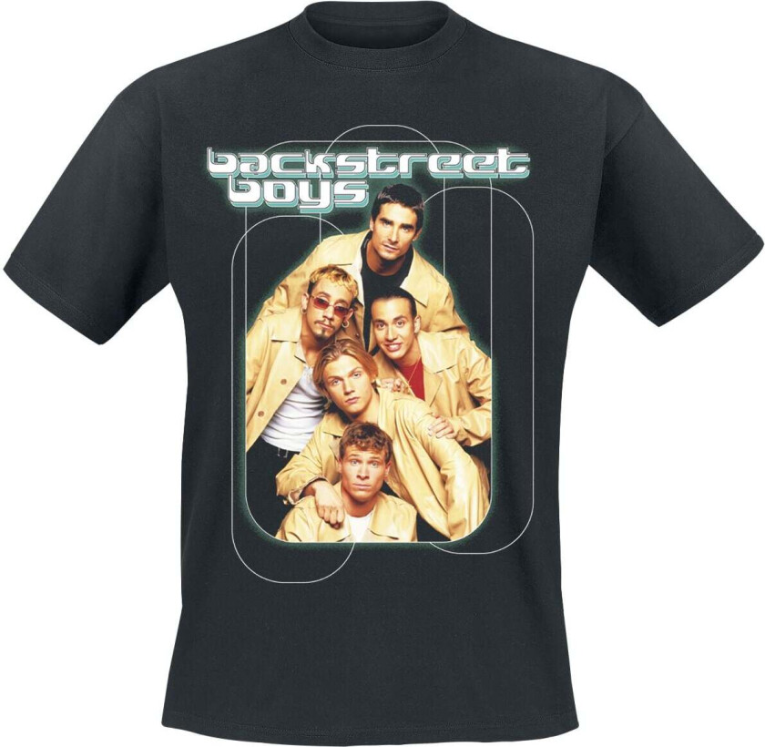 T-skjorte - Retro Green - S til 3XL - Herrer - svart