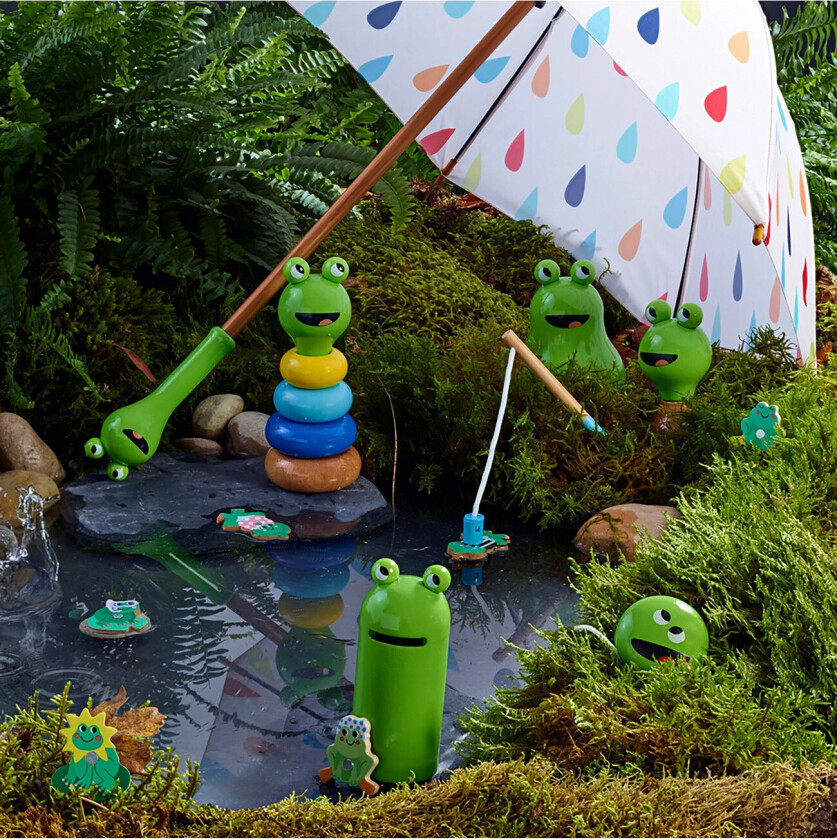 Umbrella - Babeth The Frog - White - ONE SIZE