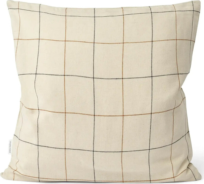 Sienna Cushion - Cot/Lin - Cream - 50X 50CM